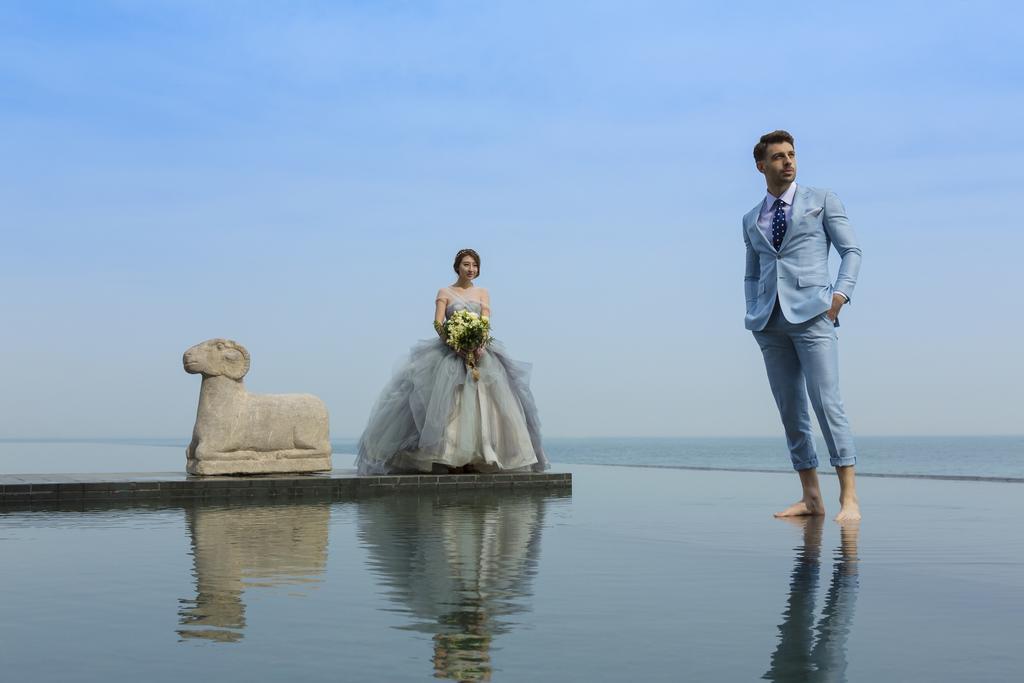 The Lalu Qingdao China Hotel Yantaiqian Exterior photo